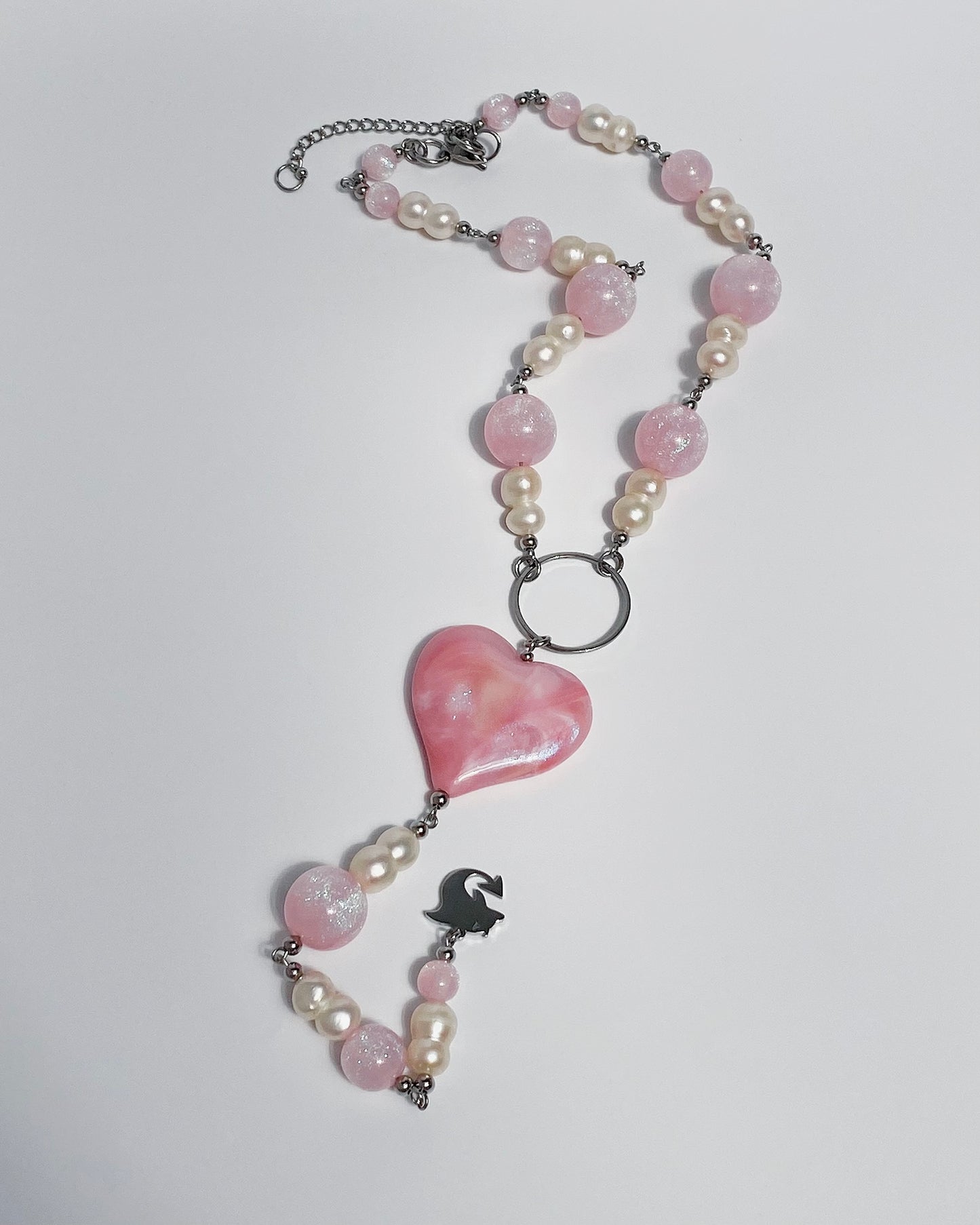 Pearl Krush Necklace - Pink