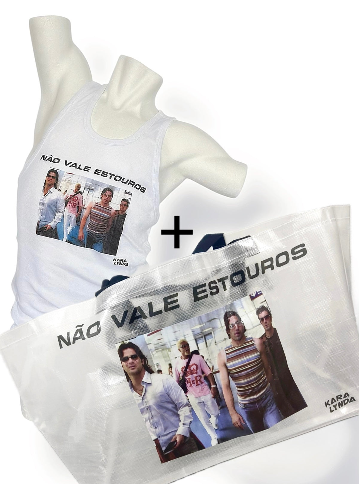 NÃO VALE ESTOUROS - Tank Top + Tote Bag