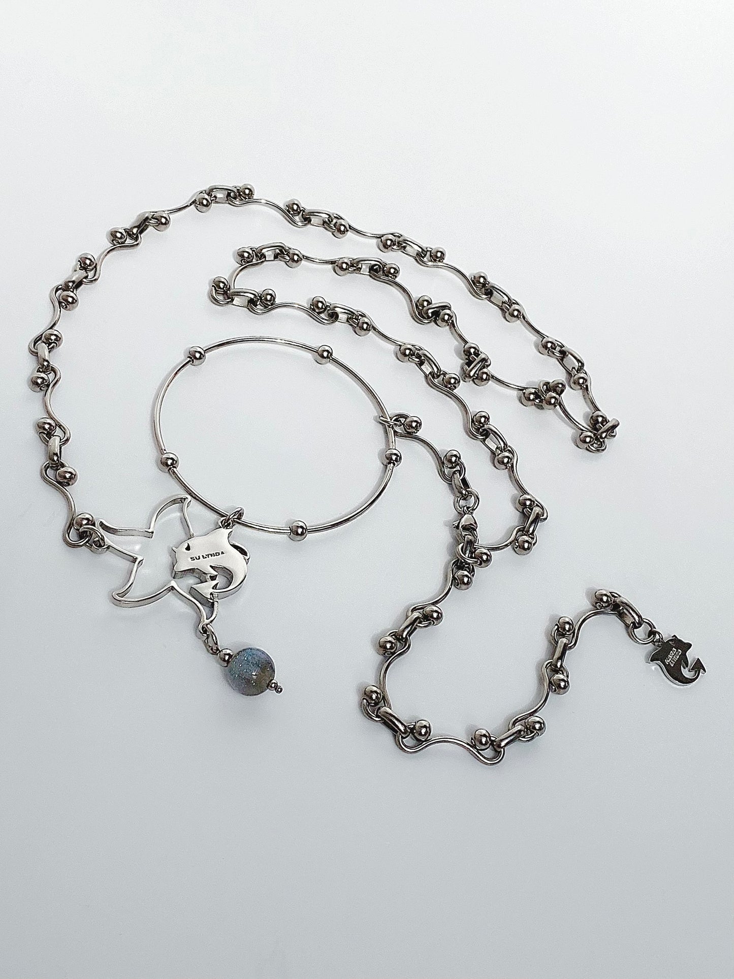 KL x Su Oliveira Belly Chain - Silver