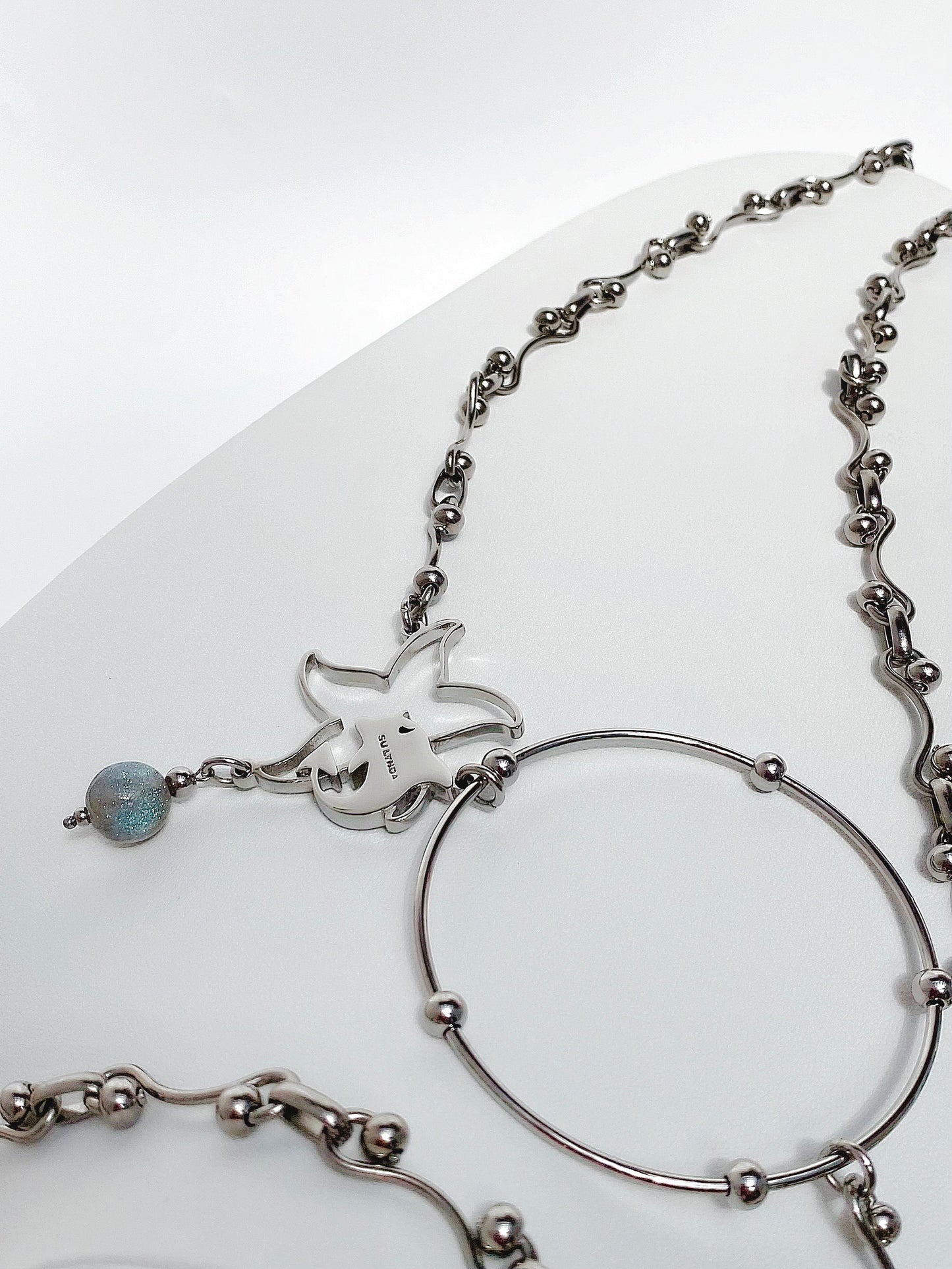 KL x Su Oliveira Belly Chain - Silver