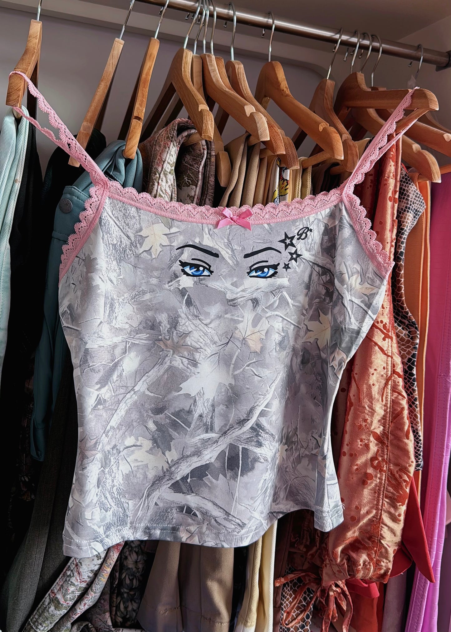 KL x Bruna Magalhães Top - Grey Realtree