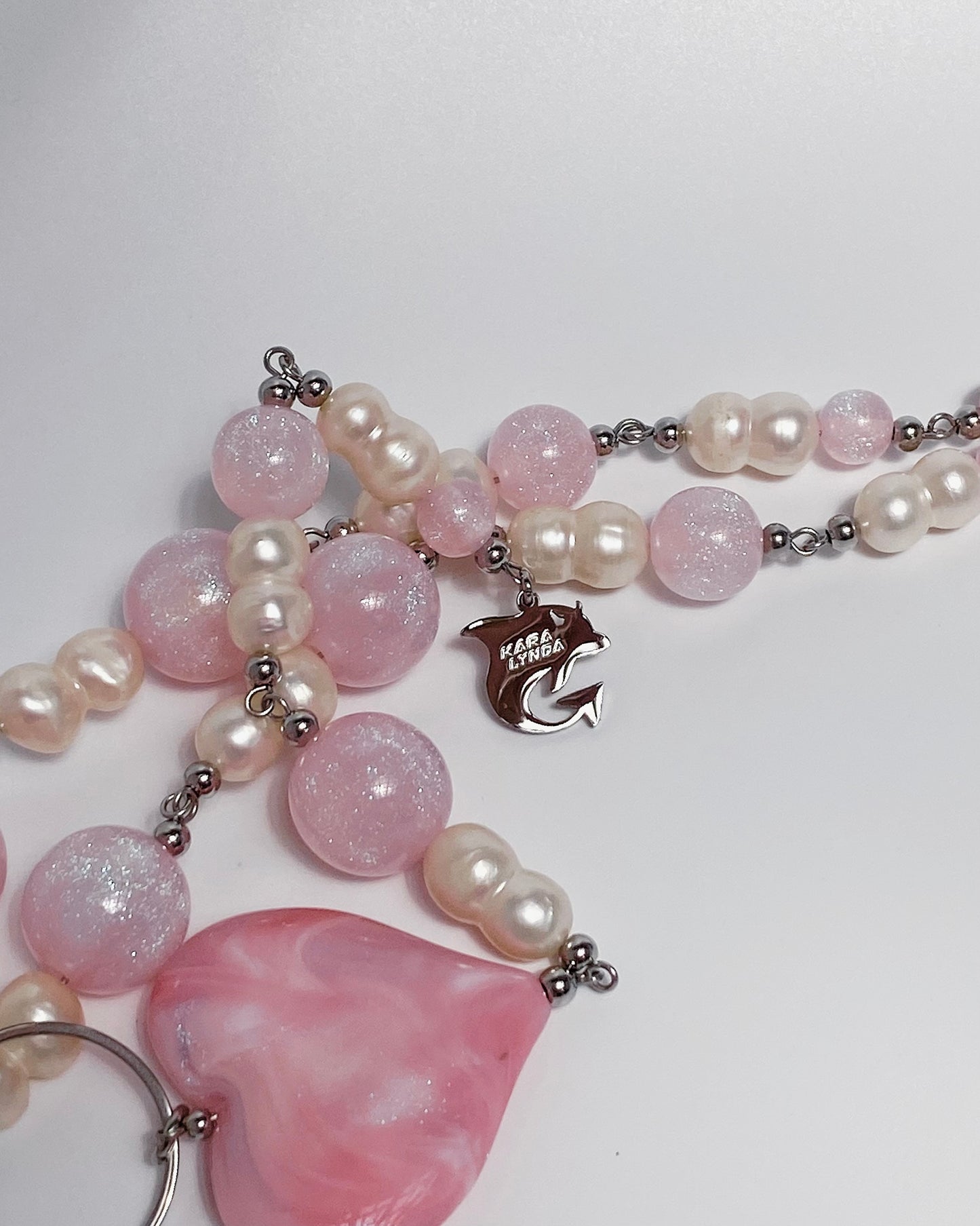 Pearl Krush Necklace - Pink
