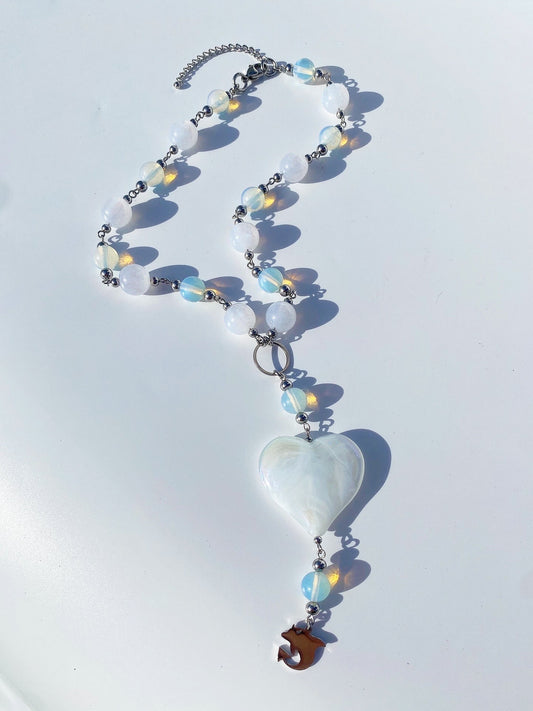 Krystal Krush Necklace - Opal
