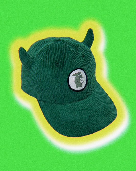 KL x Wizard Bambino - Green Corduroy Cap
